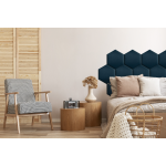 Polsterpaneel Granatblau Polsterpaneel Granatblau